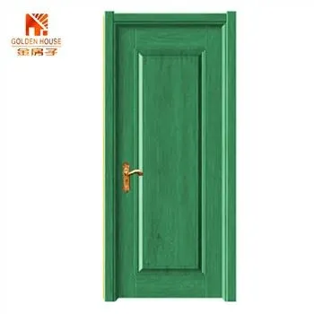 Diseño de panel de madera de puerta imprimible moldeada por marca GH para condominios